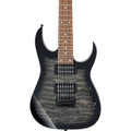 Ibanez GRG7221QA 7-String Electric Guitar Transparent Black Sunburst