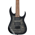 Ibanez GRG7221QA 7-String Electric Guitar Transparent Black Sunburst