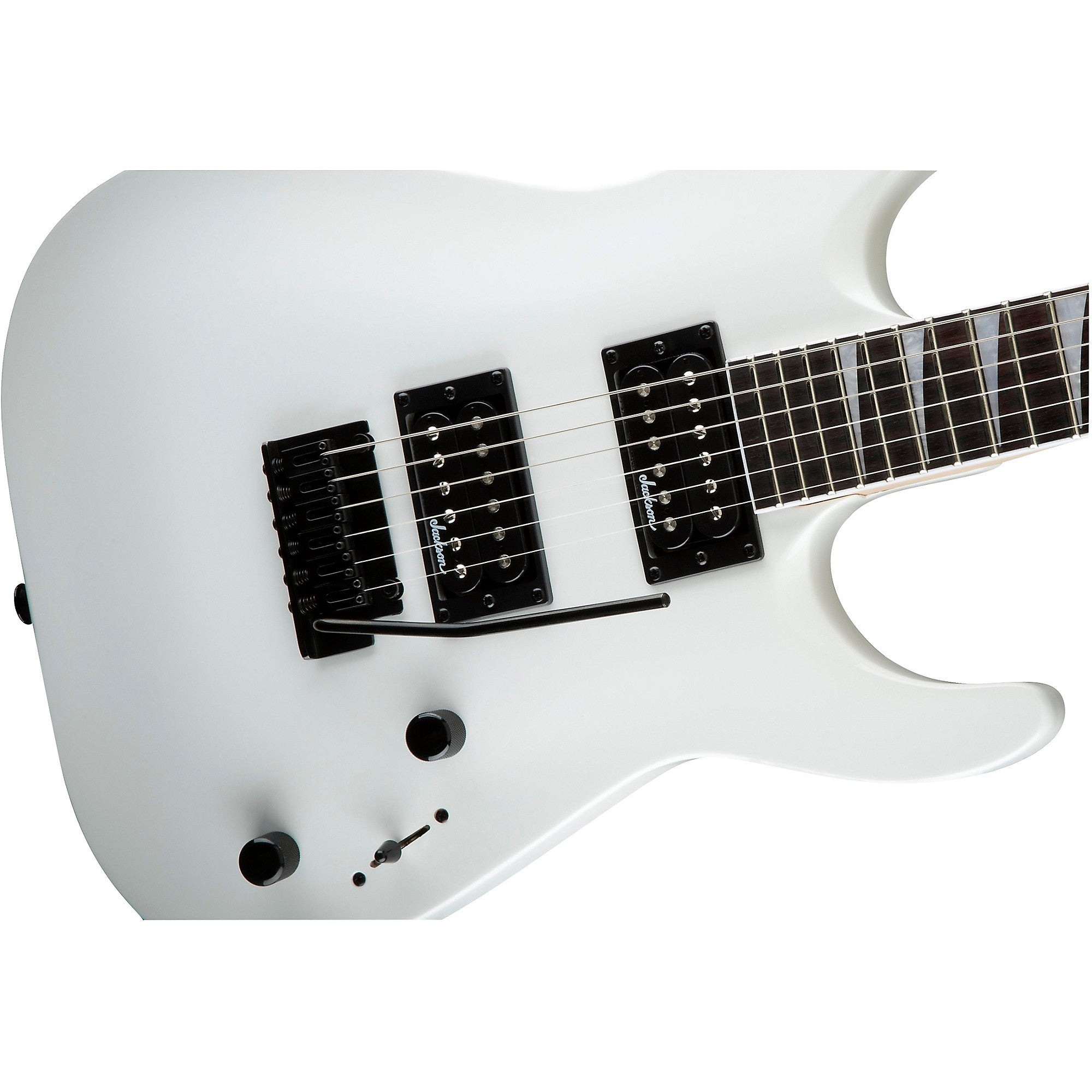 Jackson Dinky JS22 DKA Arch Top Natural Electric Guitar Snow White