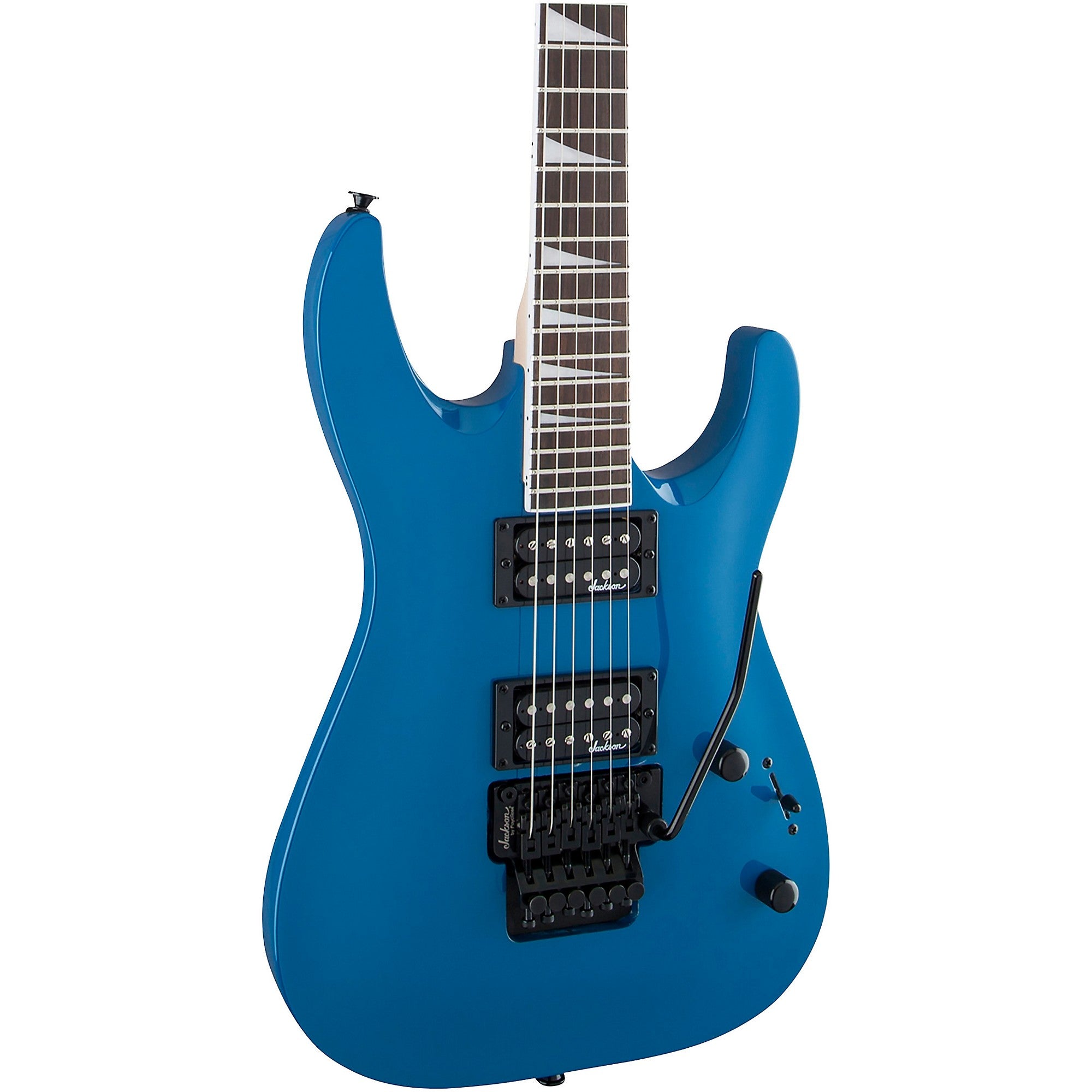 Jackson Dinky JS32 DKA Arch Top Electric Guitar Bright Blue
