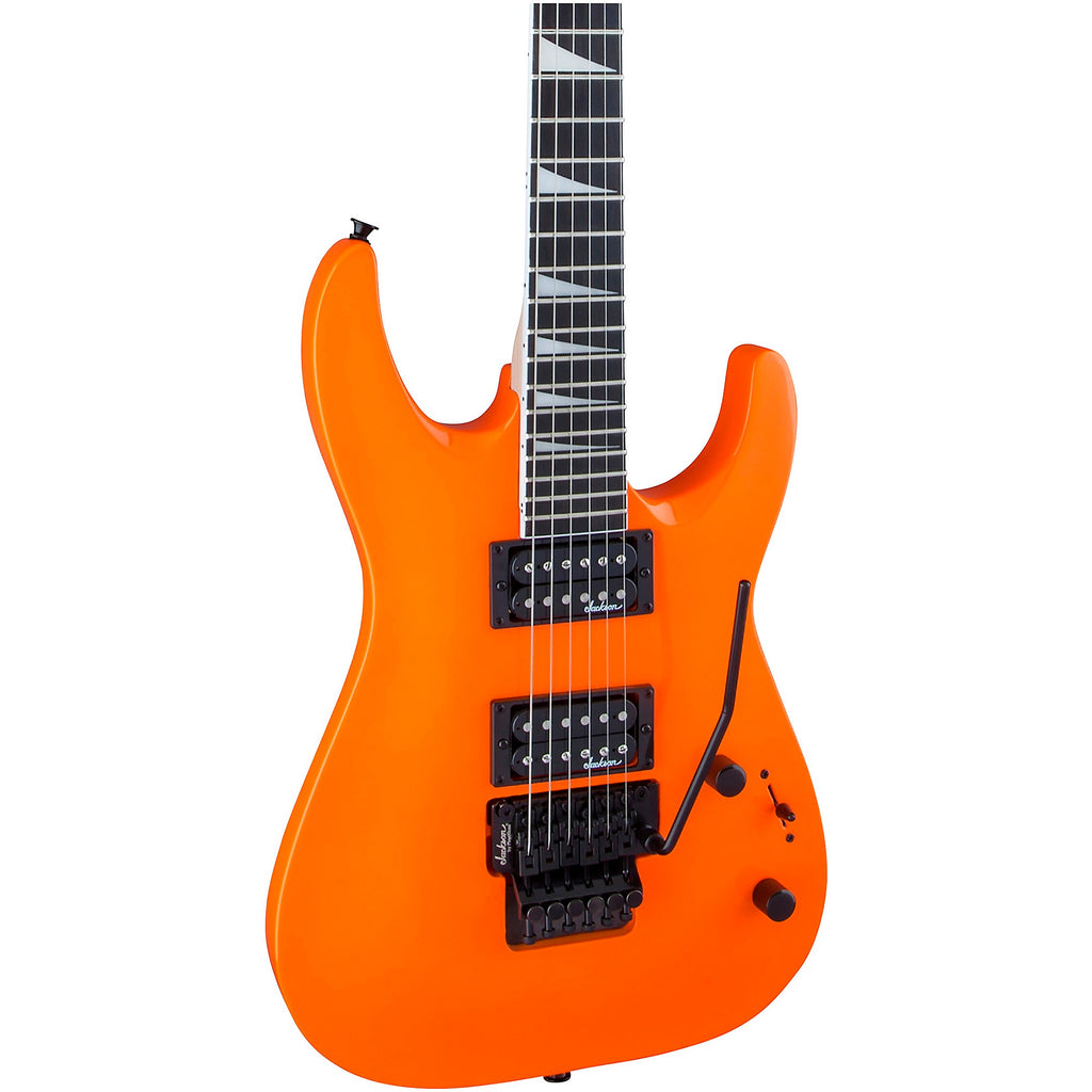Jackson Dinky JS32 DKA Arch Top Electric Guitar Neon Orange