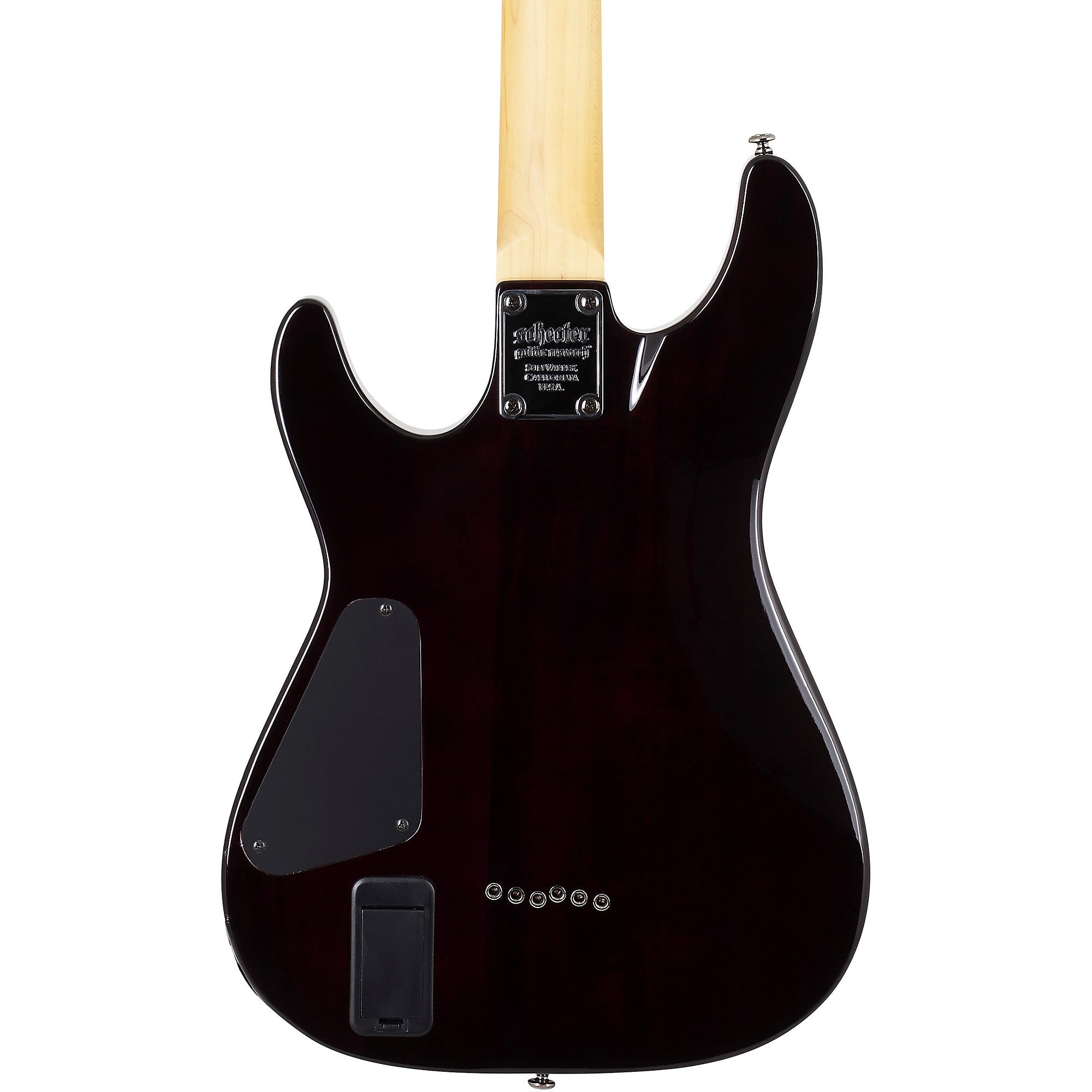 Schecter Guitar Research Demon-6 Electric Guitar Crimson Red Burst
