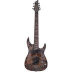 Schecter Guitar Research Omen Elite-7 MS Electric Guitar Charcoal