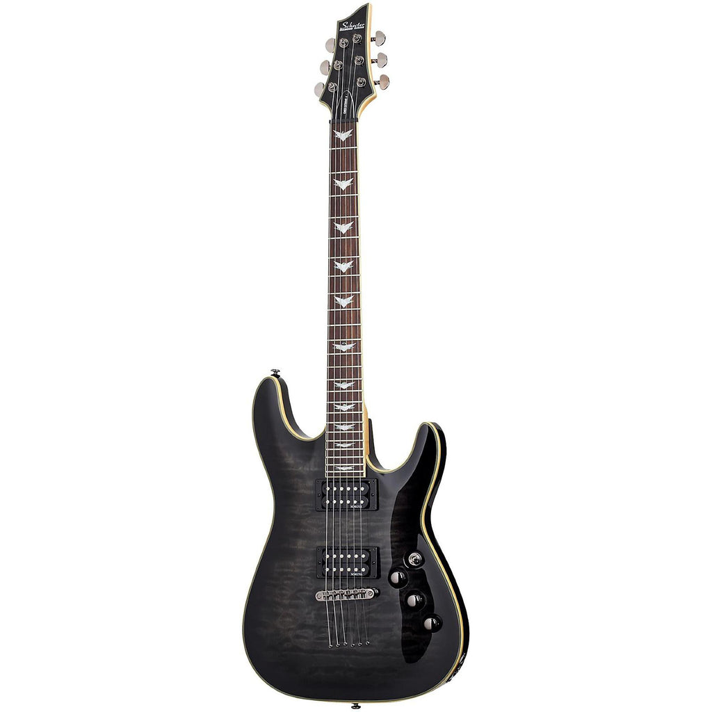 Schecter Guitar Research Omen Extreme-6 Electric Guitar See-Thru Black