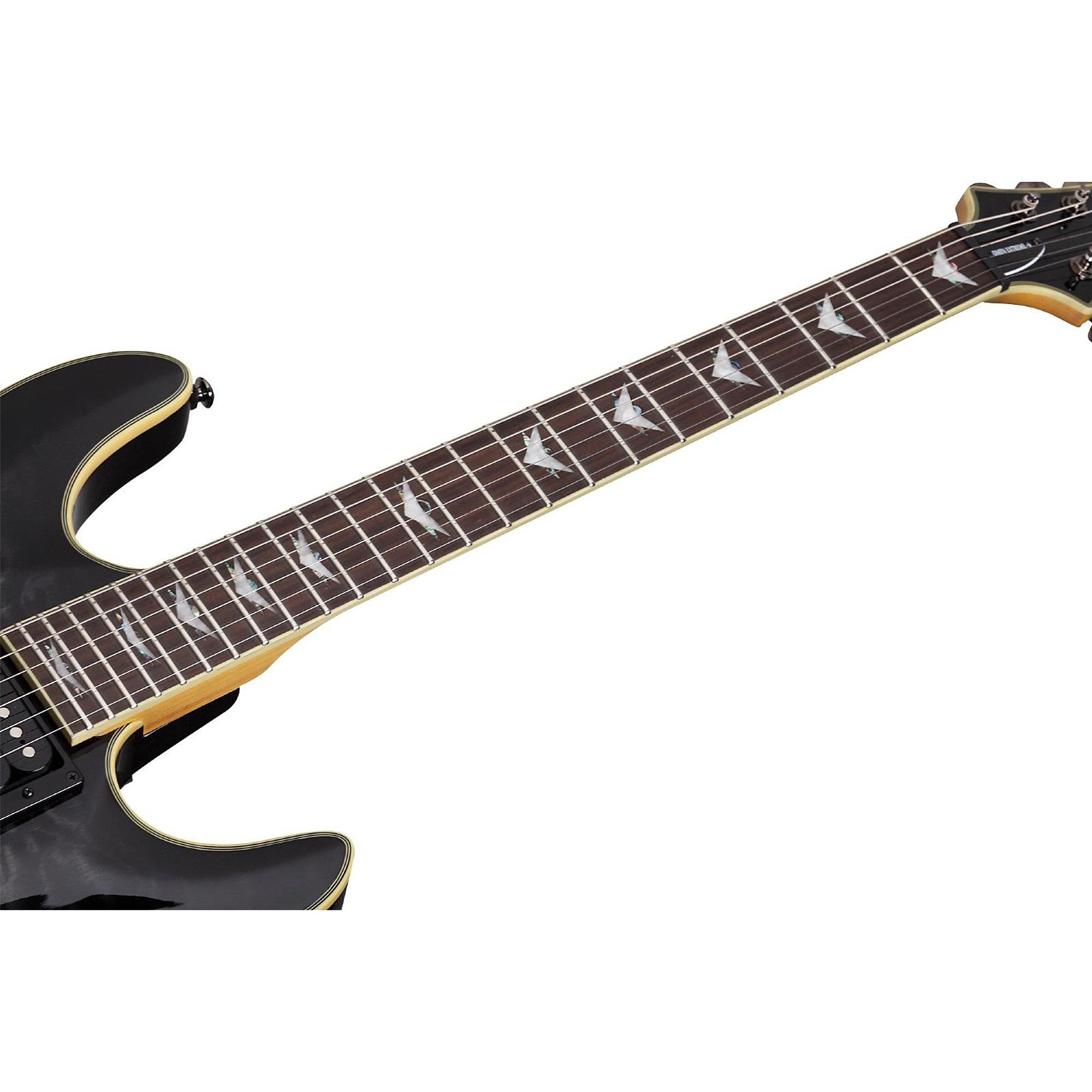 Schecter Guitar Research Omen Extreme-6 Electric Guitar See-Thru Black