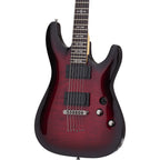 Schecter Guitar Research Demon-6 Electric Guitar Crimson Red Burst