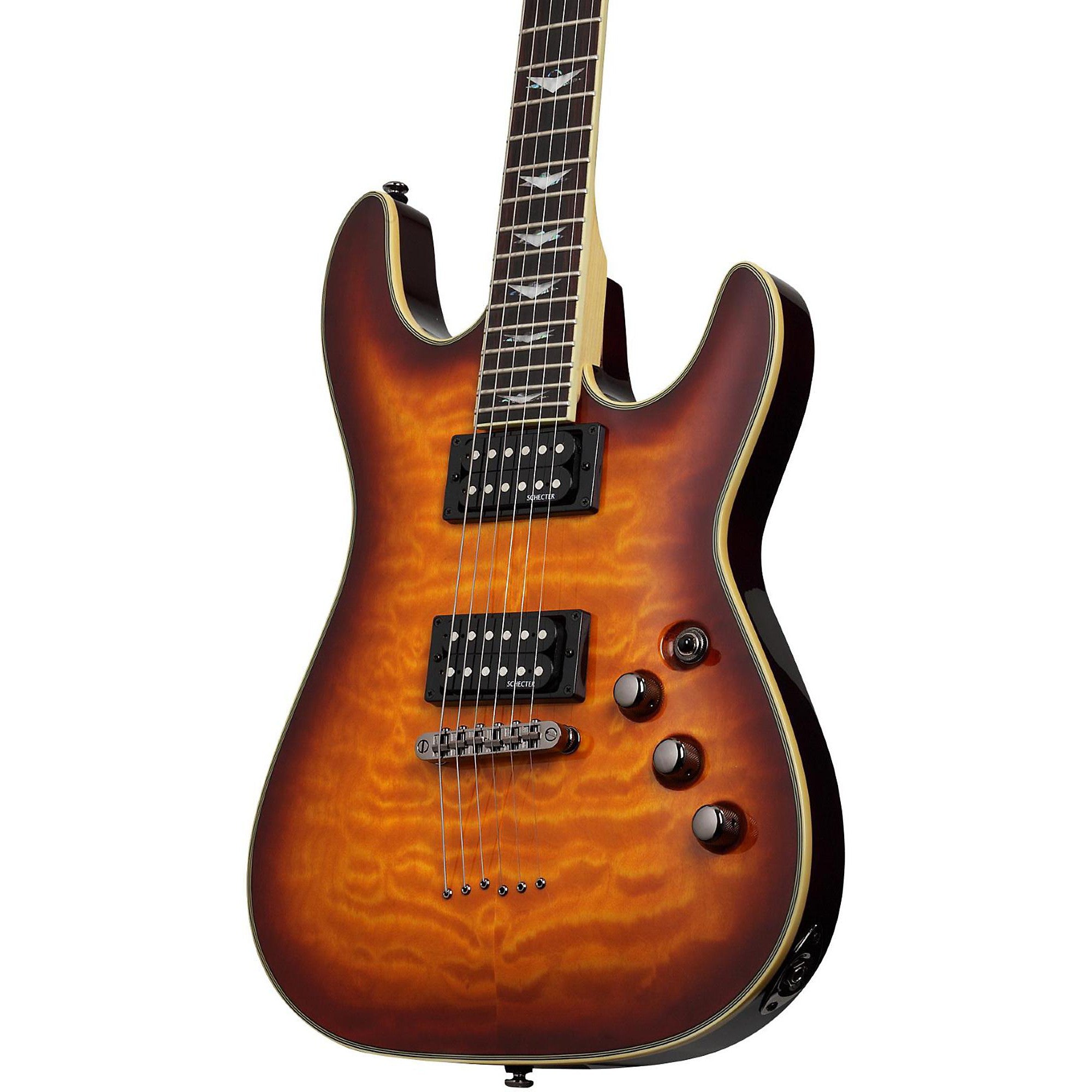 Schecter Guitar Research Omen Extreme-6 Electric Guitar Vintage Sunburst