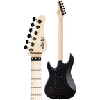 Schecter Guitar Research Sun Valley Super Shredder FR SFG Electric Guitar Satin Black Black Pickguard
