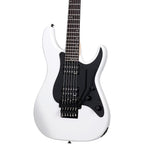 Schecter Guitar Research Sun Valley Super Shredder FR SFG Electric Guitar Gloss White Black Pickguard
