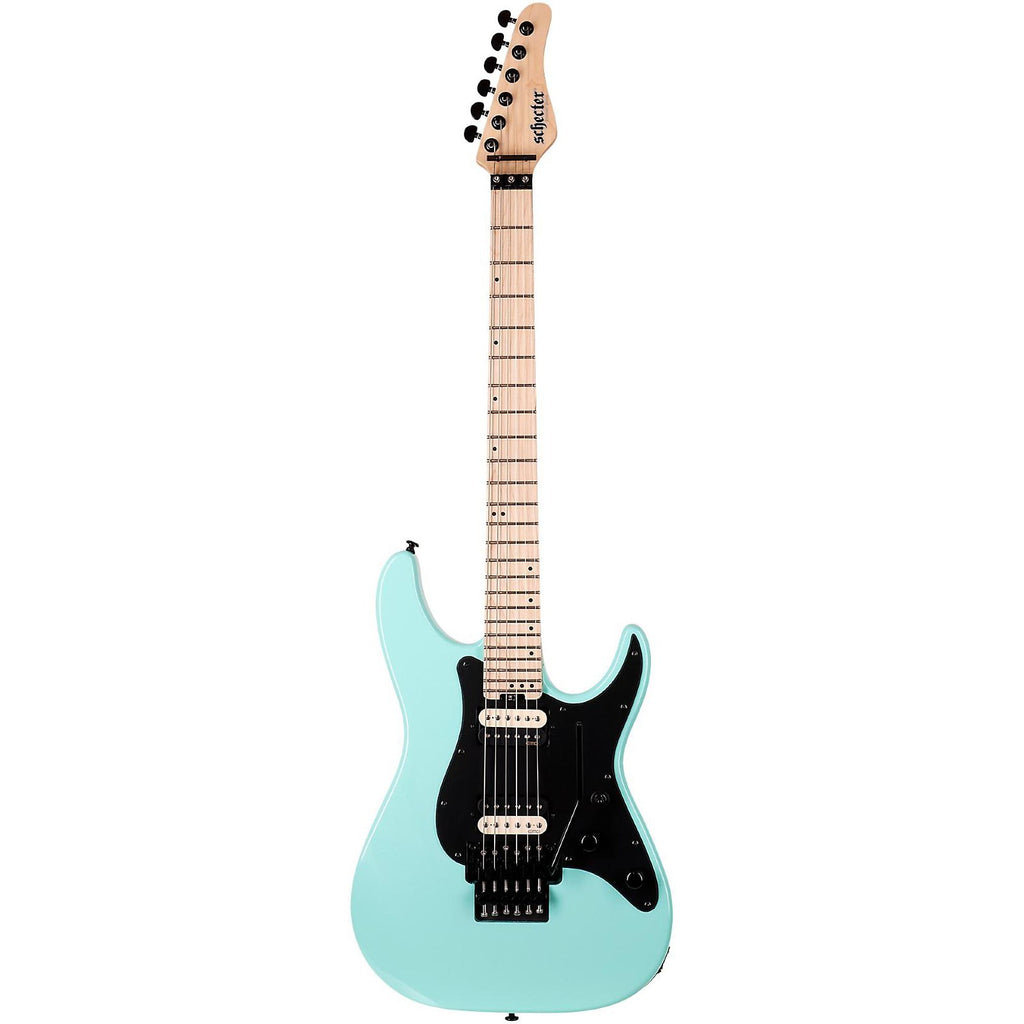 Schecter Guitar Research Sun Valley Super Shredder FR SFG Electric Guitar Sea Foam Green Black Pickguard