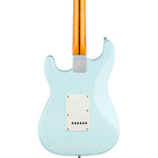 Squier 40th Anniversary Stratocaster Vintage Edition Electric Guitar Satin Sonic Blue