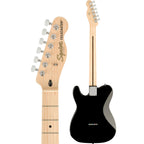 Squier Affinity Series Telecaster Deluxe Maple Fingerboard Electric Guitar Black
