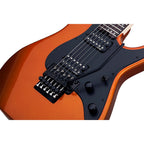 Schecter Guitar Research Sun Valley Super Shredder FR SFG Electric Guitar Lambo Orange Black Pickguard