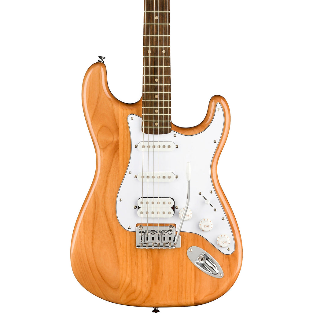 Squier Affinity Series Stratocaster HSS Limited-Edition Electric Guitar Natural