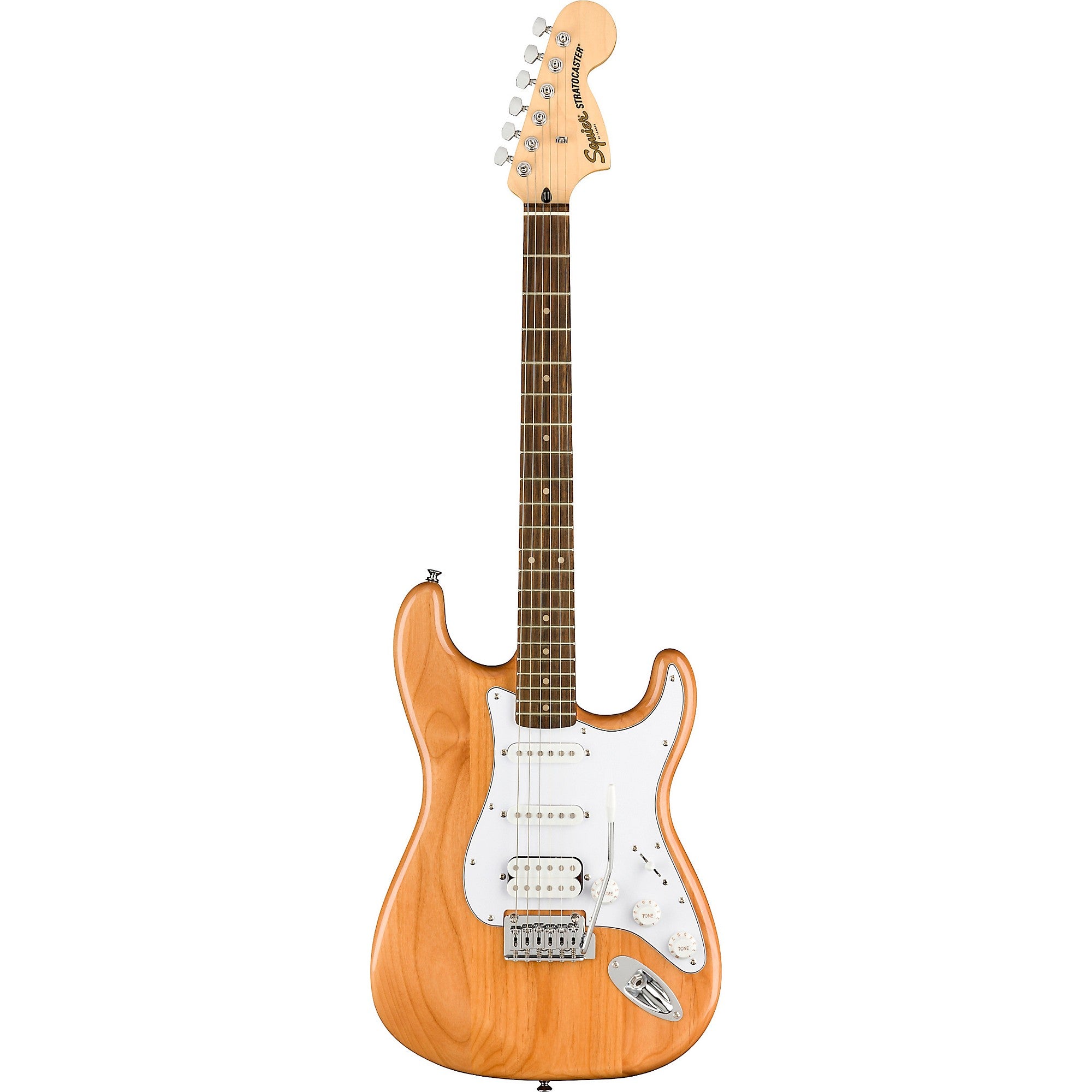 Squier Affinity Series Stratocaster HSS Limited-Edition Electric Guitar Natural