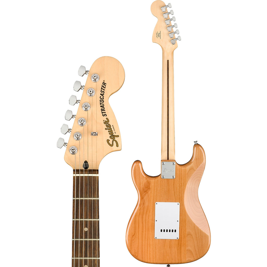 Squier Affinity Series Stratocaster HSS Limited-Edition Electric Guitar Natural