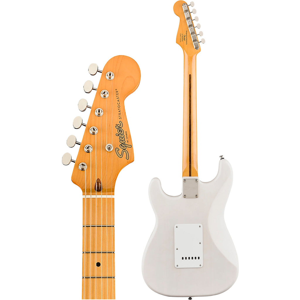 Squier Classic Vibe '50s Stratocaster Maple Fingerboard Electric Guitar White Blonde