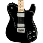 Squier Affinity Series Telecaster Deluxe Maple Fingerboard Electric Guitar Black