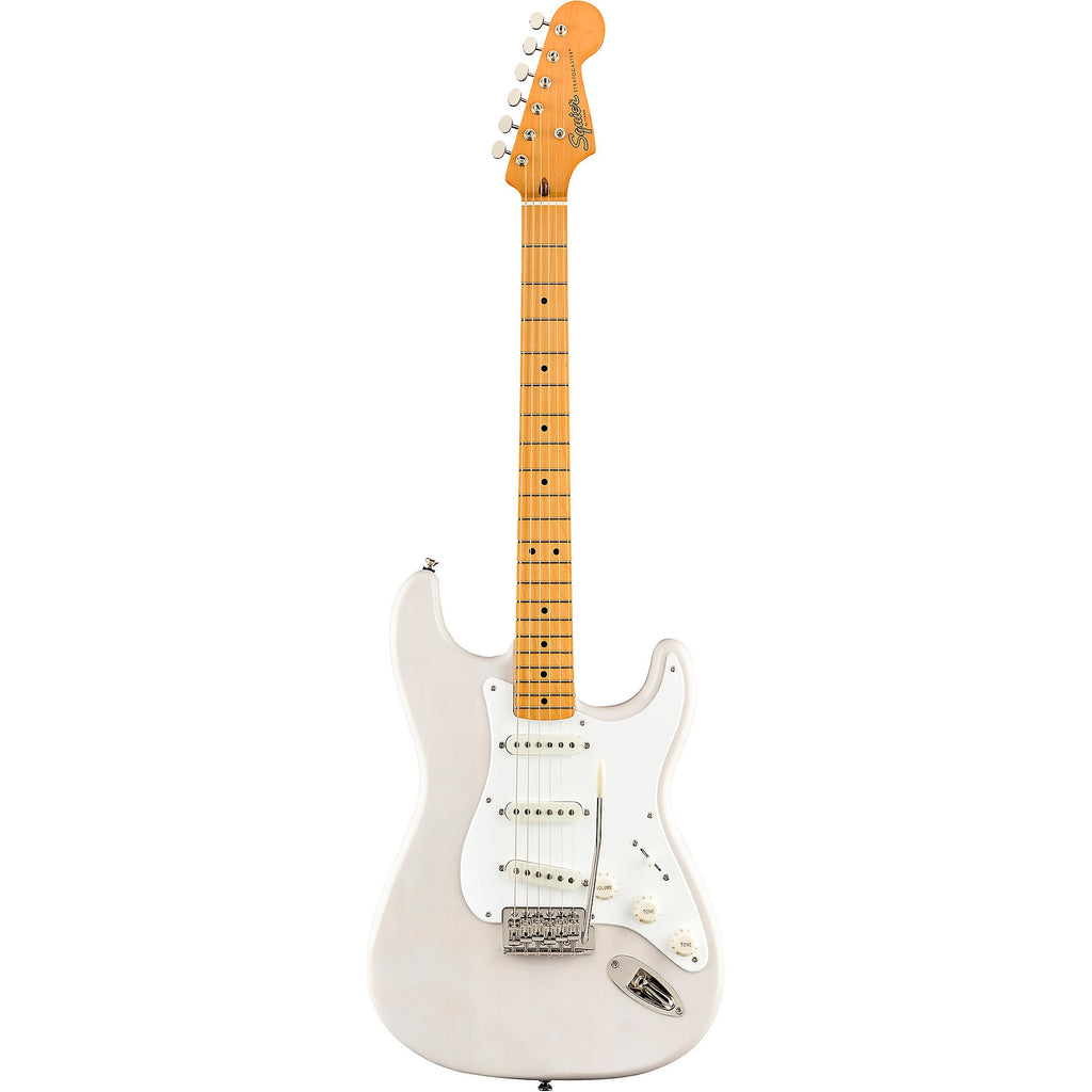 Squier Classic Vibe '50s Stratocaster Maple Fingerboard Electric Guitar White Blonde