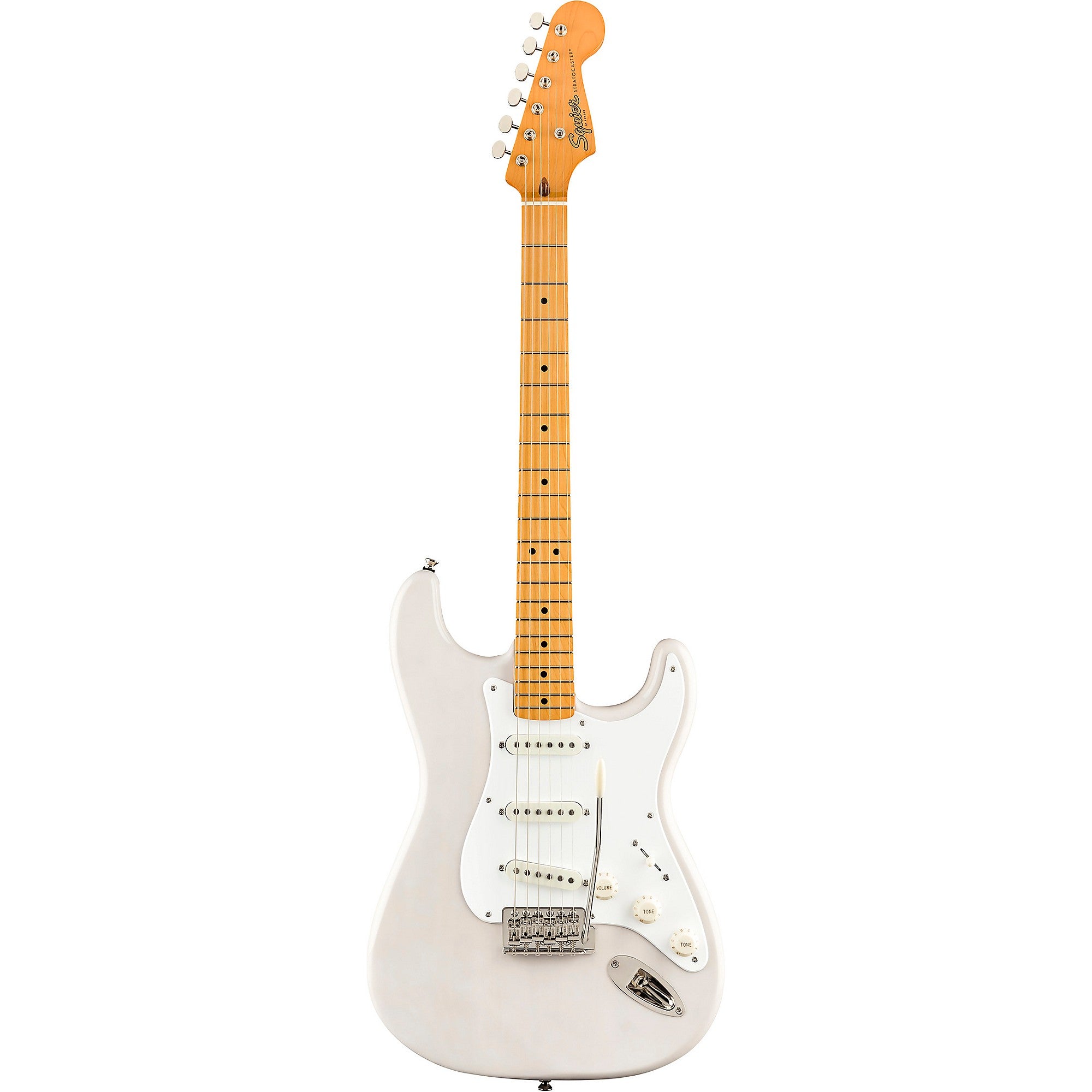 Squier Classic Vibe '50s Stratocaster Maple Fingerboard Electric Guitar White Blonde