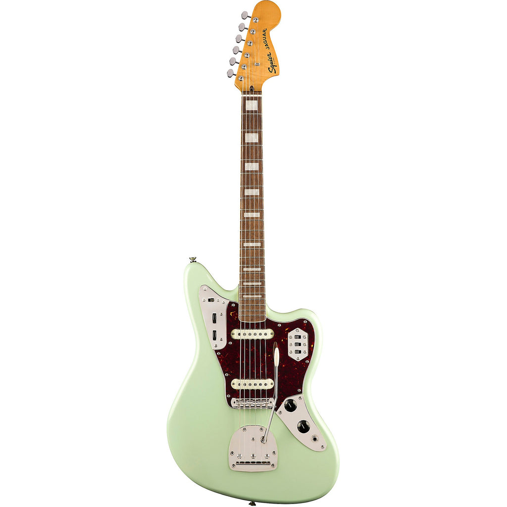 Squier Classic Vibe '70s Jaguar Electric Guitar Surf Green