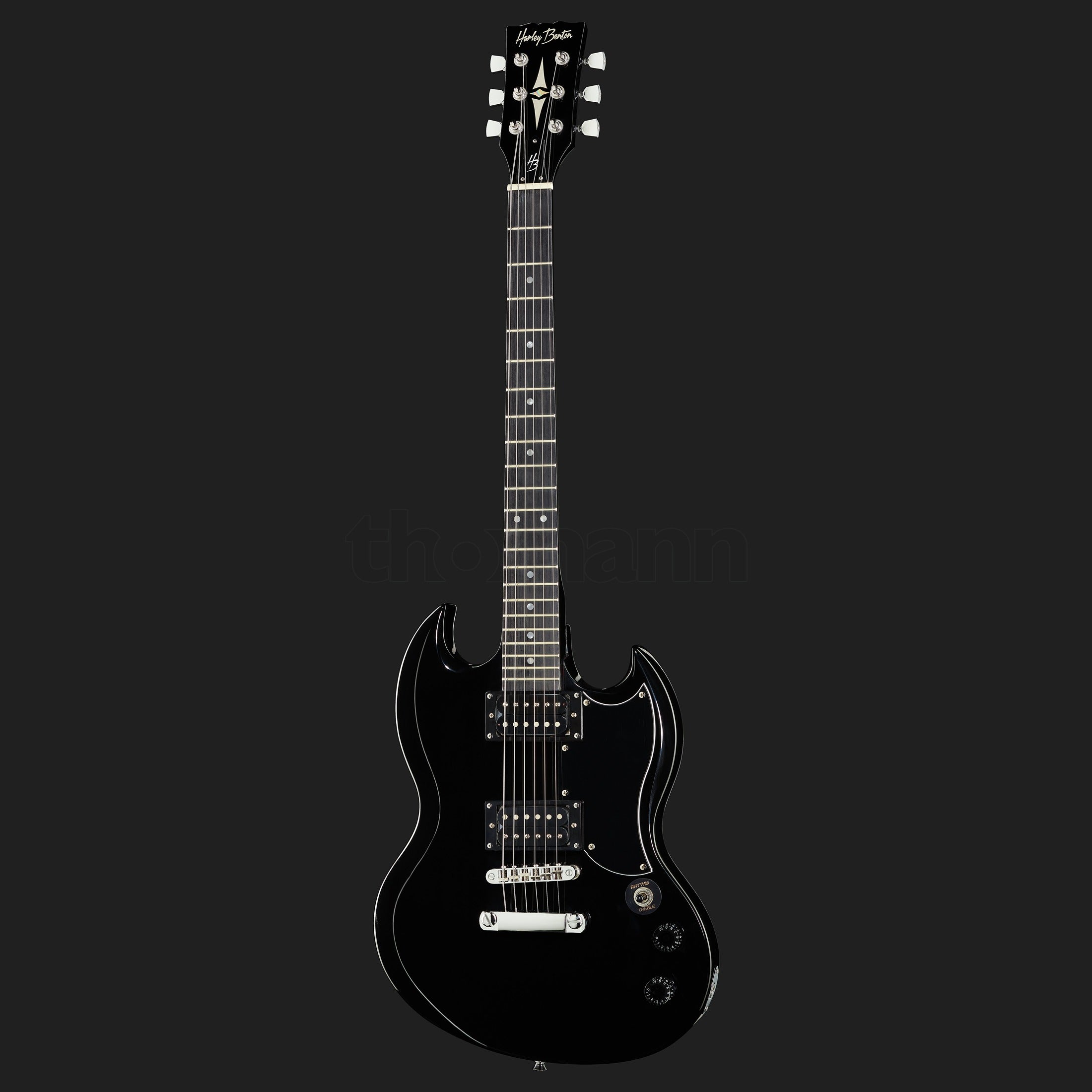 Harley Benton DC-200 BK Student Series