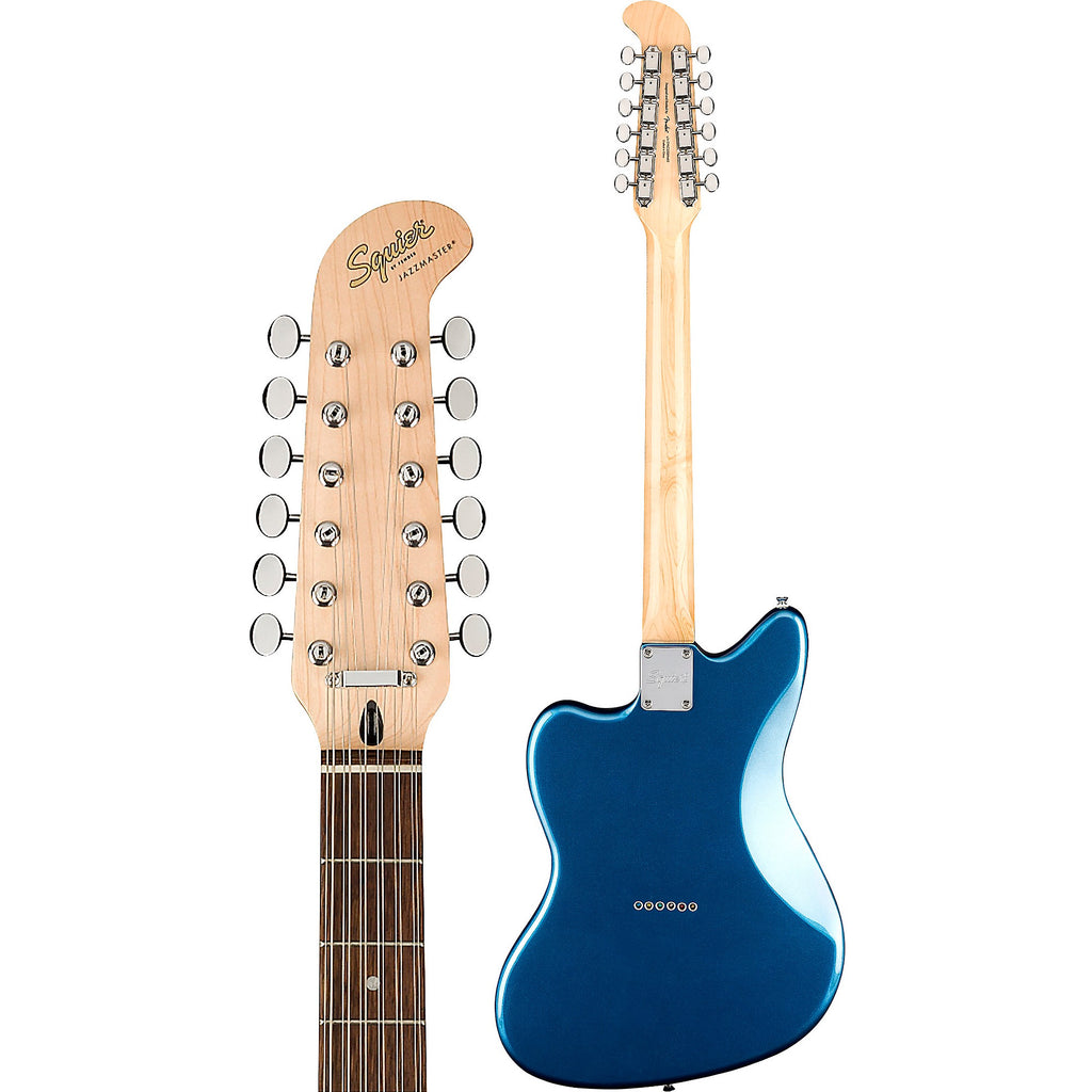 Squier Paranormal Jazzmaster XII Laurel Fingerboard 12-String Electric Guitar Lake Placid Blue