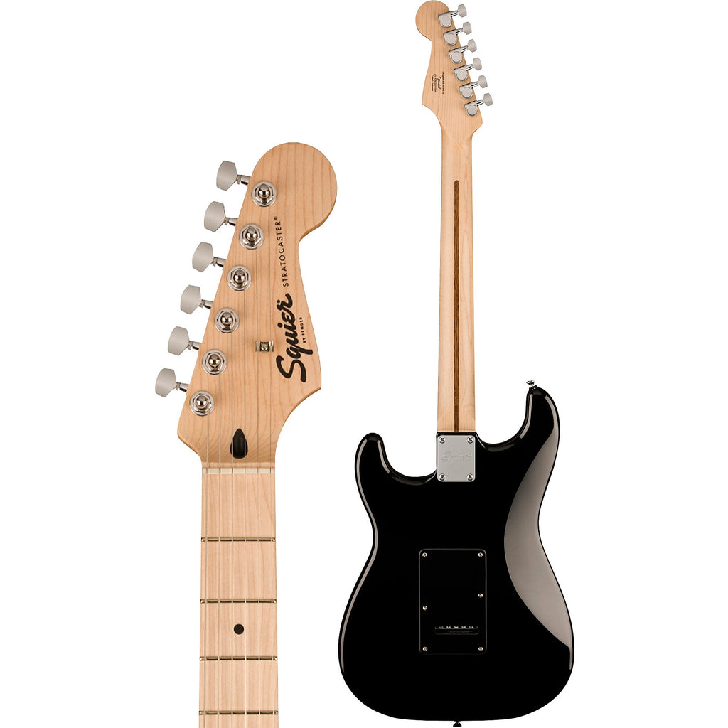 Squier Sonic Stratocaster HSS Maple Fingerboard Electric Guitar Black