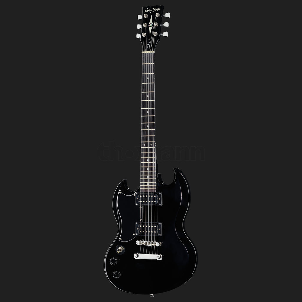 Harley Benton DC-200LH BK Student Series