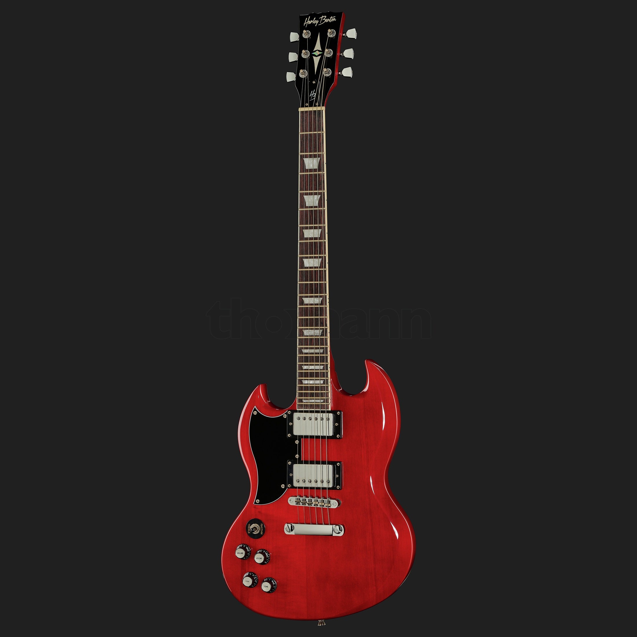 Harley Benton DC-580LH CH Vintage Series