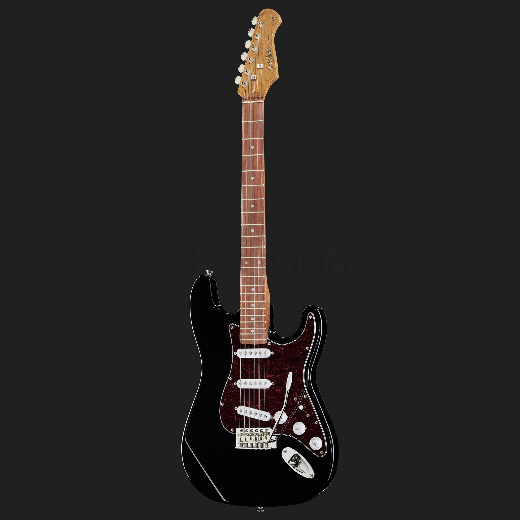 Harley Benton ST-62 BK Vintage Series