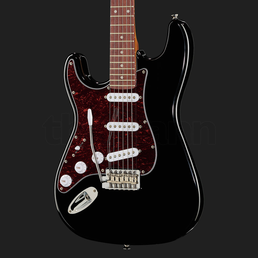Harley Benton ST-62LH BK Vintage Series