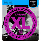 D'Addario EXL120-7 Super Lite 7-String Electric Guitar Strings