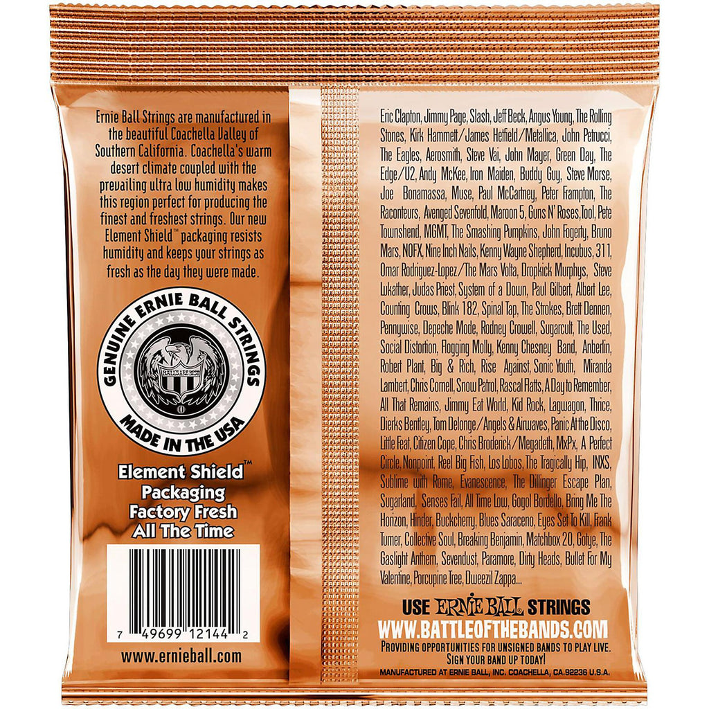 Ernie Ball 2144 Earthwood Phosphor Bronze Medium Acoustic Guitar Strings