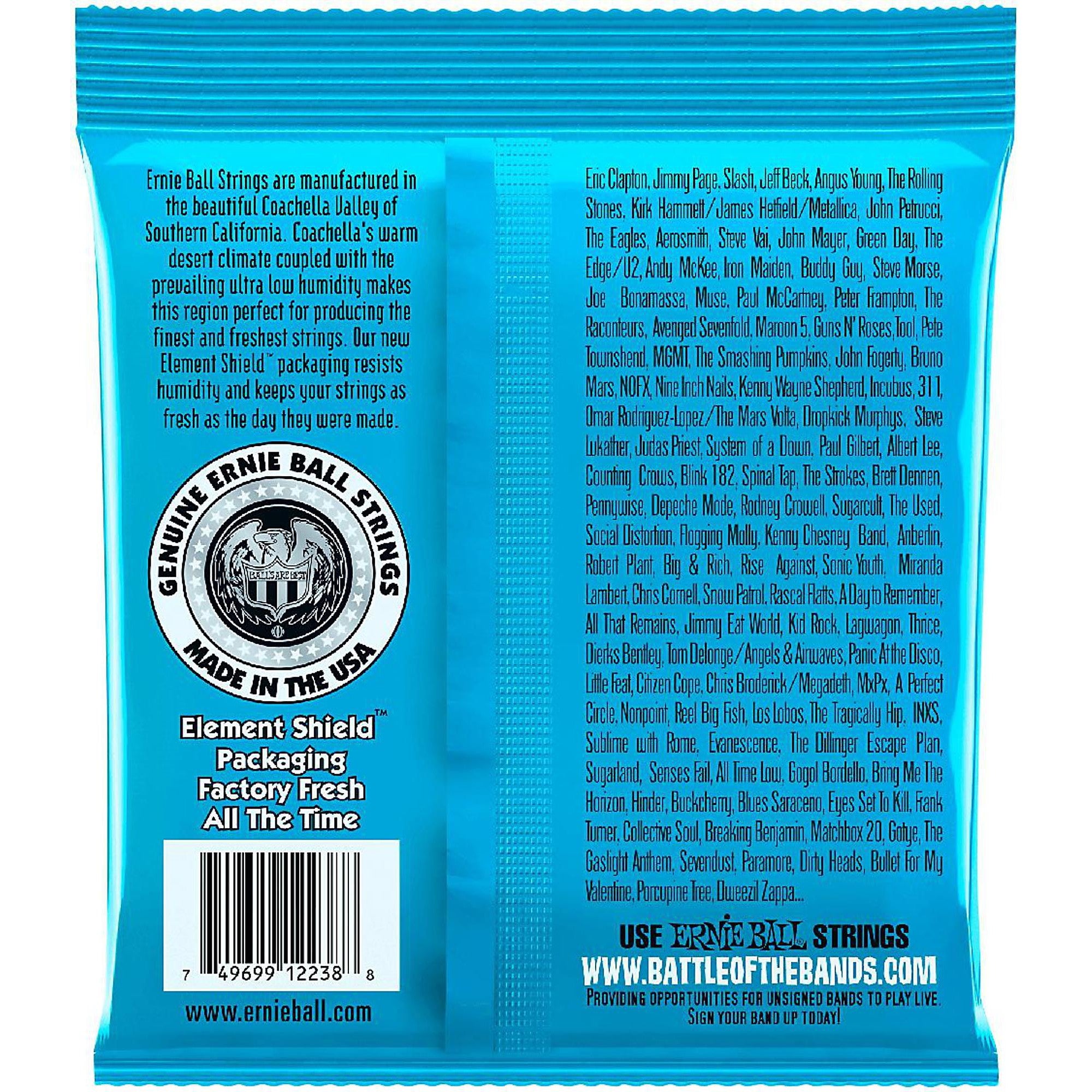 Ernie Ball 2238 Extra Slinky RPS 8 Electric Guitar Strings