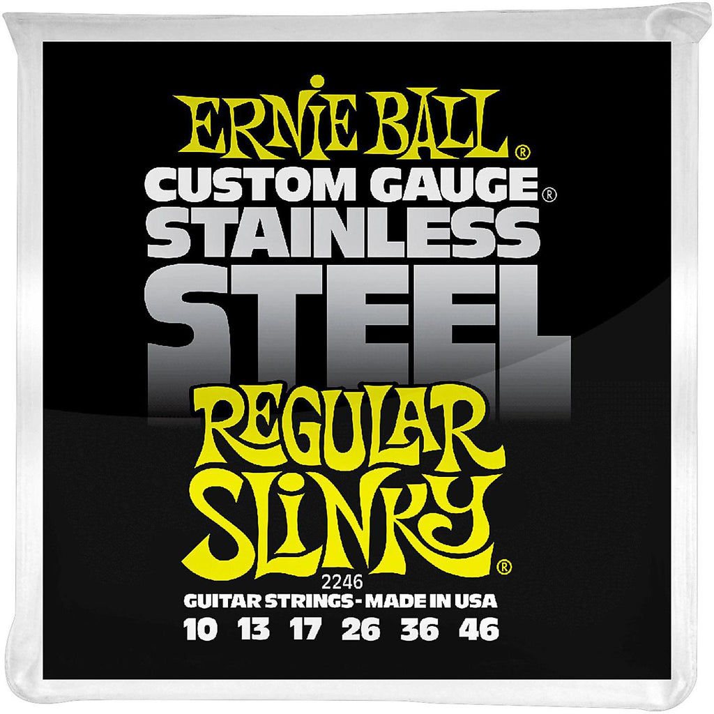 Ernie Ball 2246 Stainless Steel Regular Slinky Electric Guitar Strings