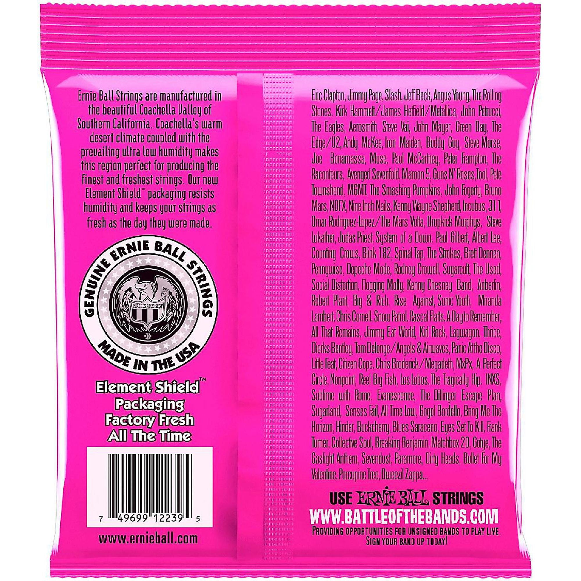 Ernie Ball 2239 Super Slinky RPS 9 Electric Guitar Strings