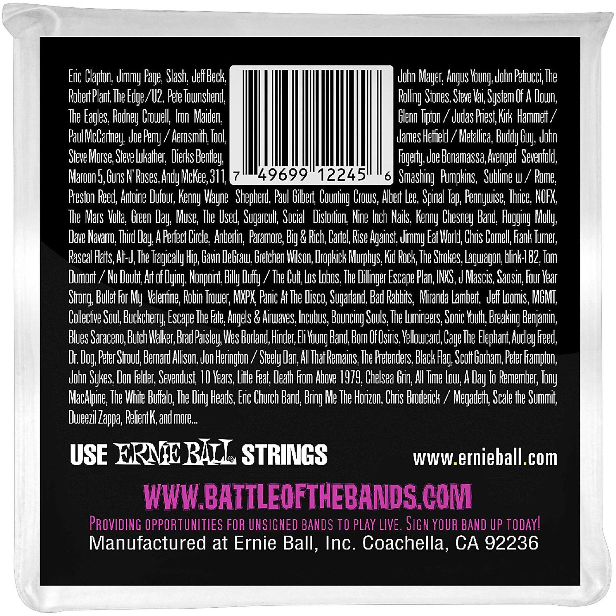 Ernie Ball 2245 Stainless Steel Power Slinky Strings