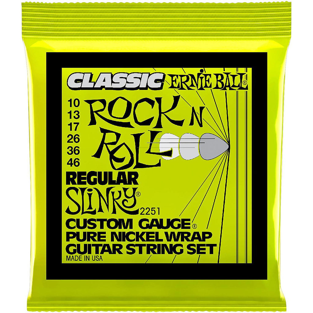 Ernie Ball 2251 Pure Nickel Slinky Electric Guitar Strings