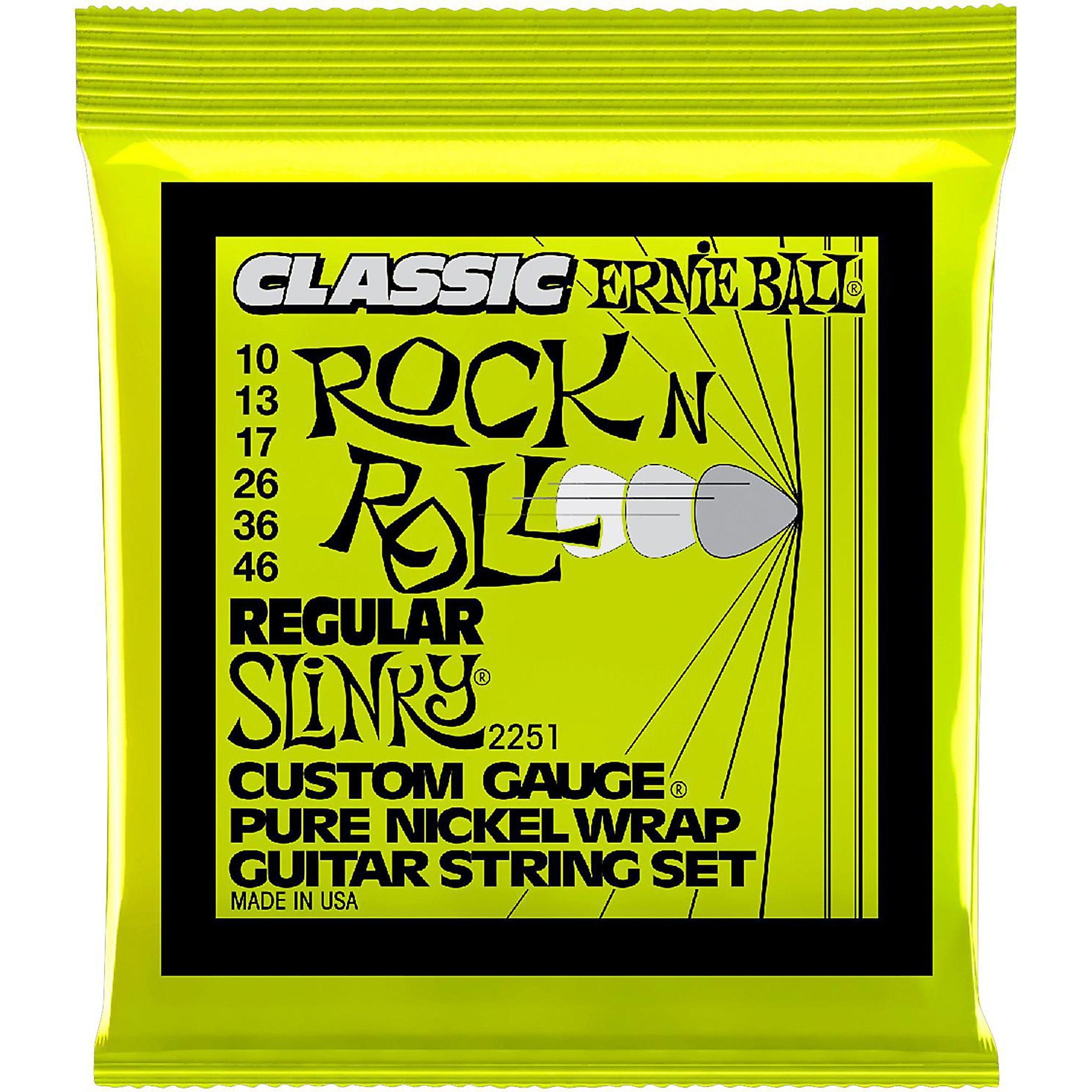 Ernie Ball 2251 Pure Nickel Slinky Electric Guitar Strings