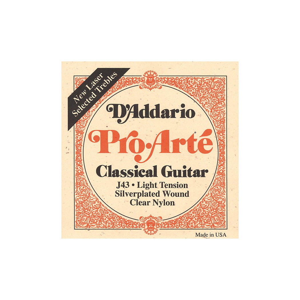 D'Addario EJ43 Pro-Arte Light Tension Classical Guitar Strings