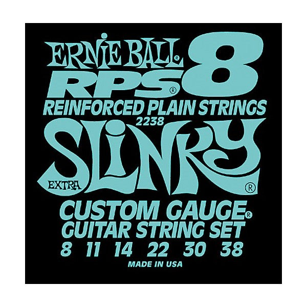Ernie Ball 2238 Extra Slinky RPS 8 Electric Guitar Strings