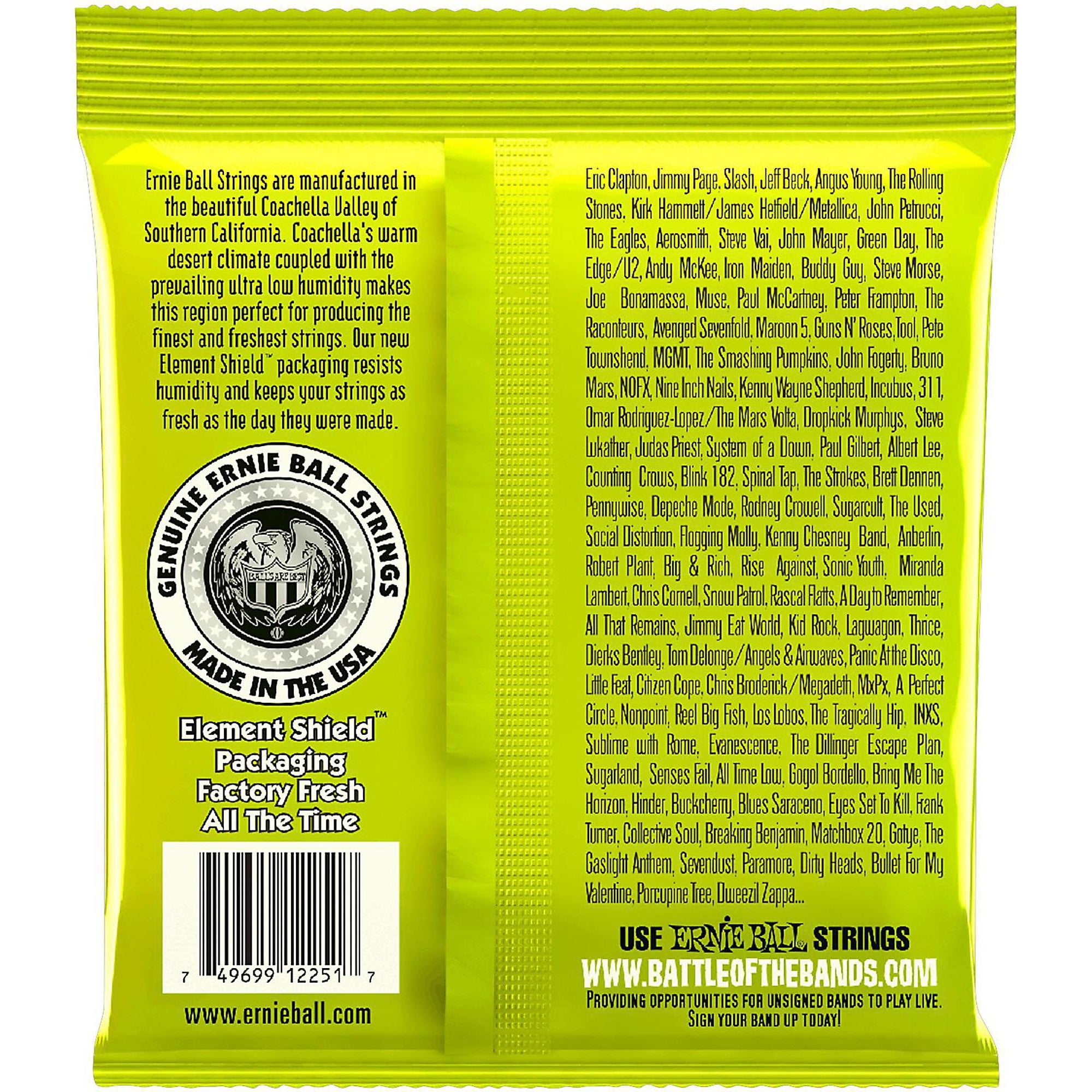 Ernie Ball 2251 Pure Nickel Slinky Electric Guitar Strings