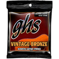 GHS Vintage Bronze 85/15 Acoustic Strings Ultra Light