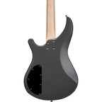 Mitchell MB100 Short-Scale Solidbody Electric Bass Guitar Charcoal Satin