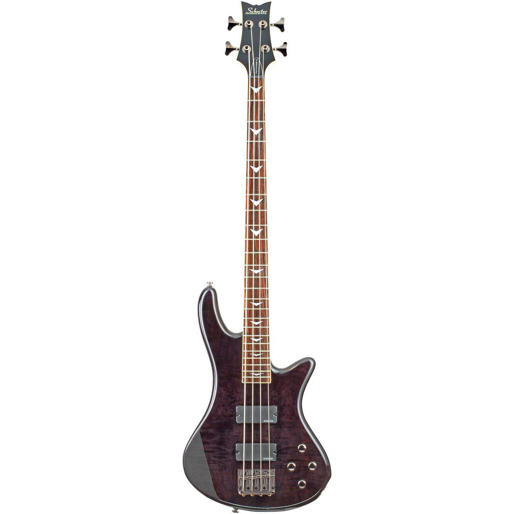 Schecter Guitar Research Stiletto Extreme-4 Bass See-Thru Black