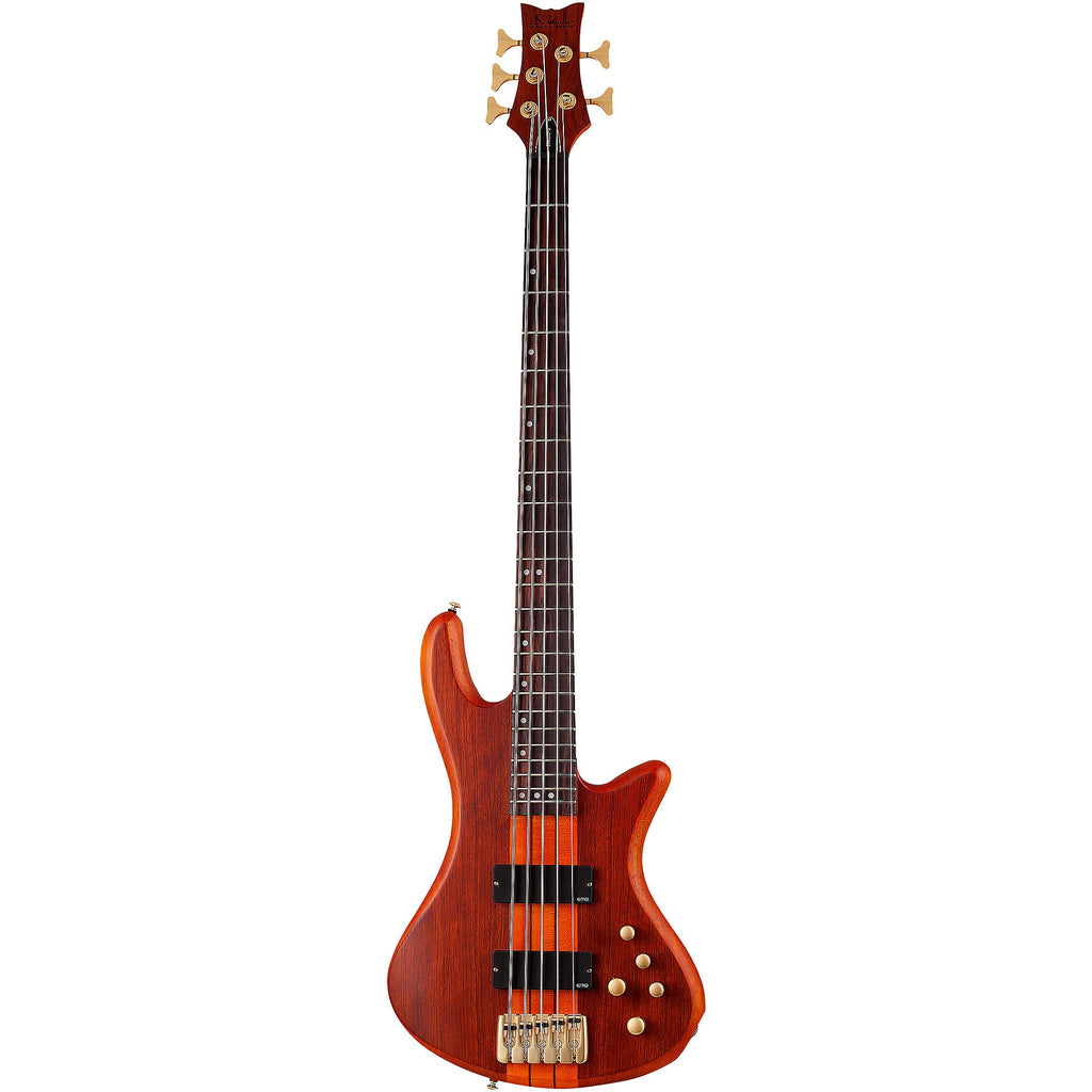 Schecter Guitar Research Stiletto Studio-5 Bass Satin Honey