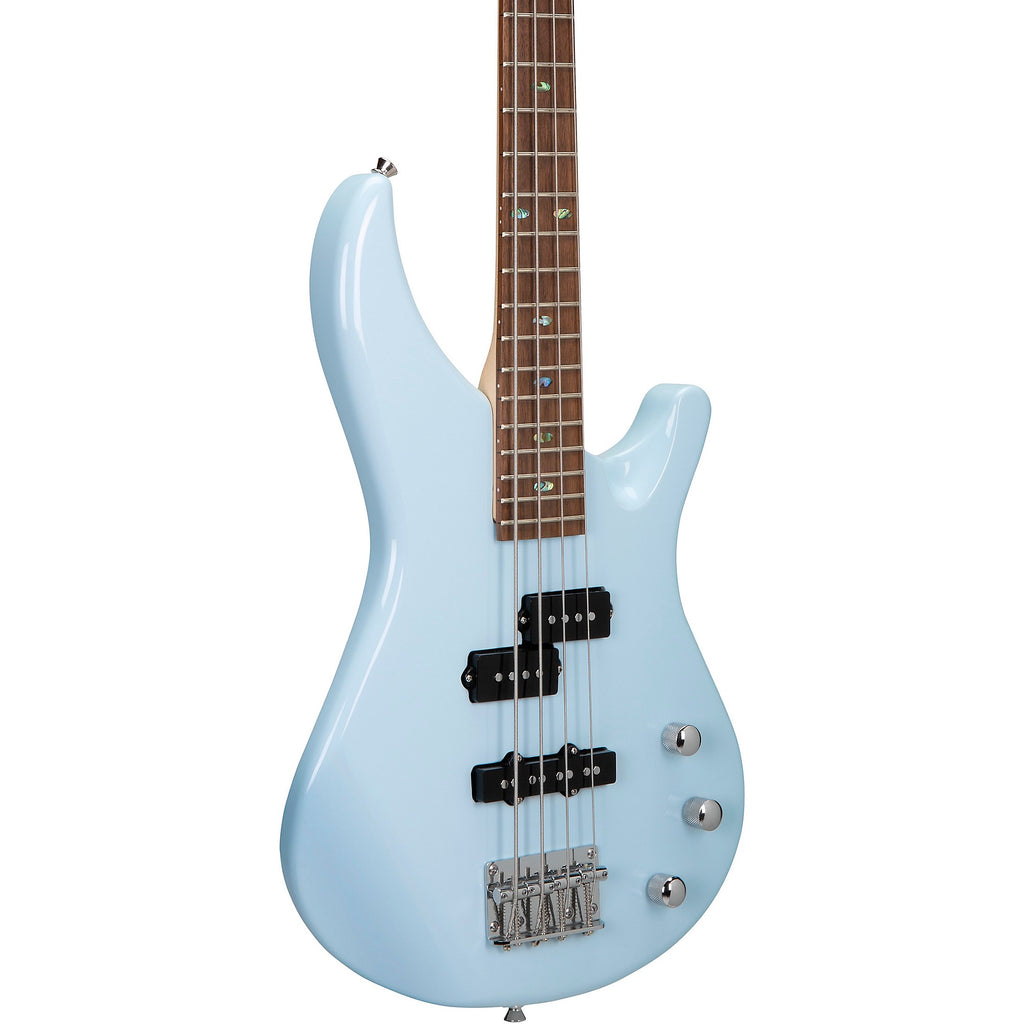 Mitchell MB100 Short-Scale Solidbody Electric Bass Guitar Powder Blue