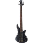 Schecter Guitar Research Stiletto Studio-5 Bass Satin See-Thru Black