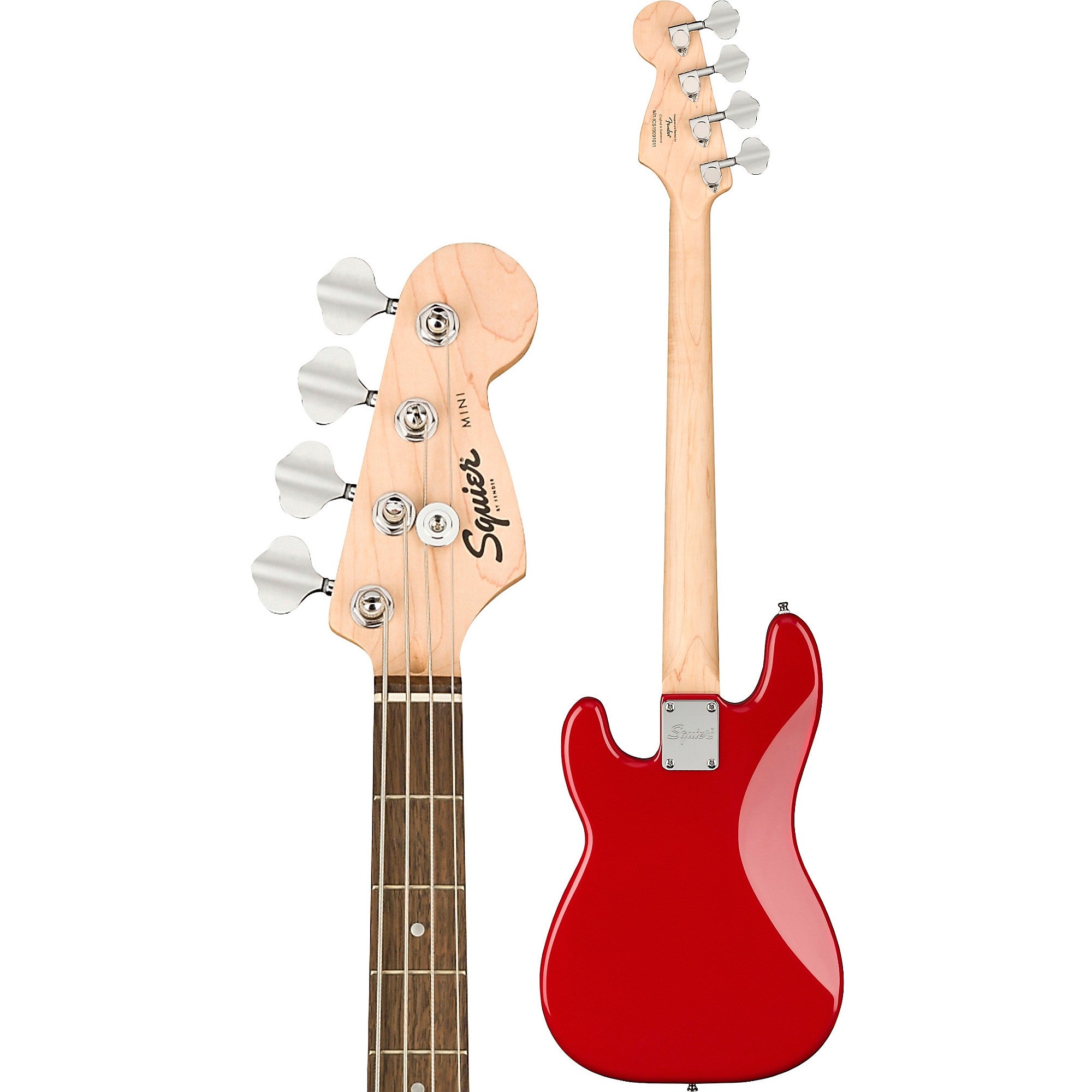 Squier Debut Series Precision Bass Guitar Dakota Red